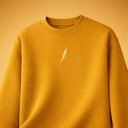 'THUNDER' Embroidered Unisex Sweatshirt