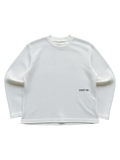 White Waffle Knit