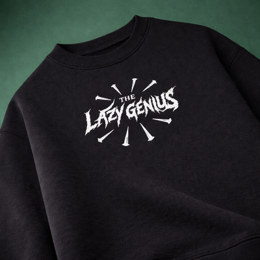 'LAZY GENIUS' Unisex Sweatshirt
