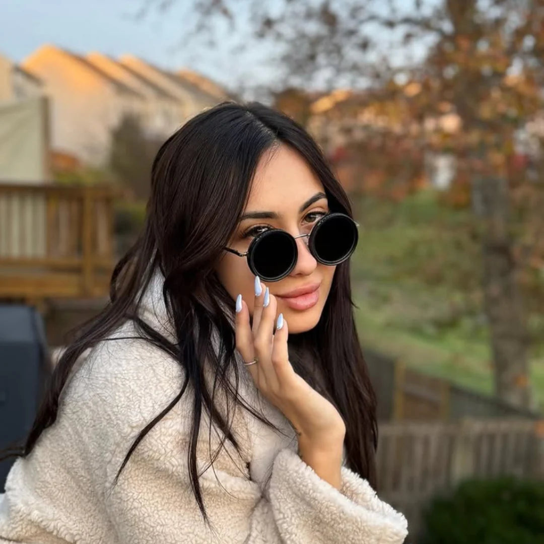 Gojo Satoru™ Premium Polarized Sunglasses with Tint Adjustment - Jujutsu Kaisen Themed