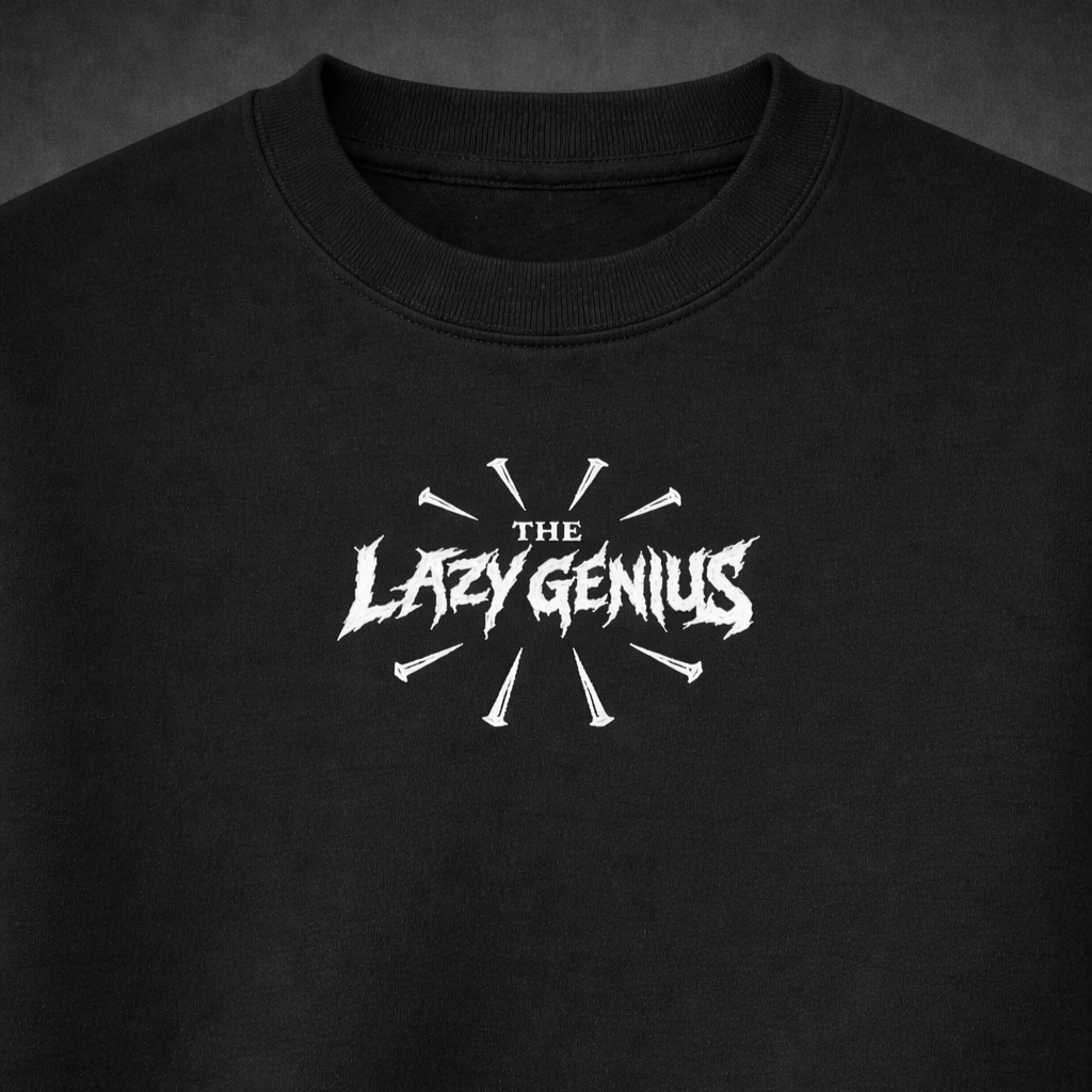 'LAZY GENIUS' Unisex Sweatshirt