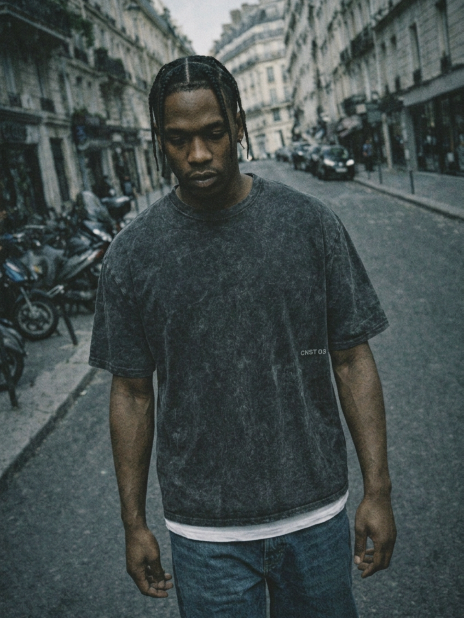 Acid Washed Oversized Tshirt